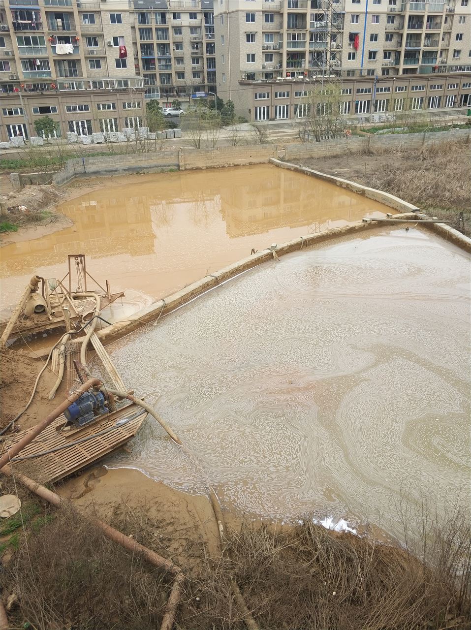 武陵源沉淀池淤泥清理-厂区废水池淤泥清淤