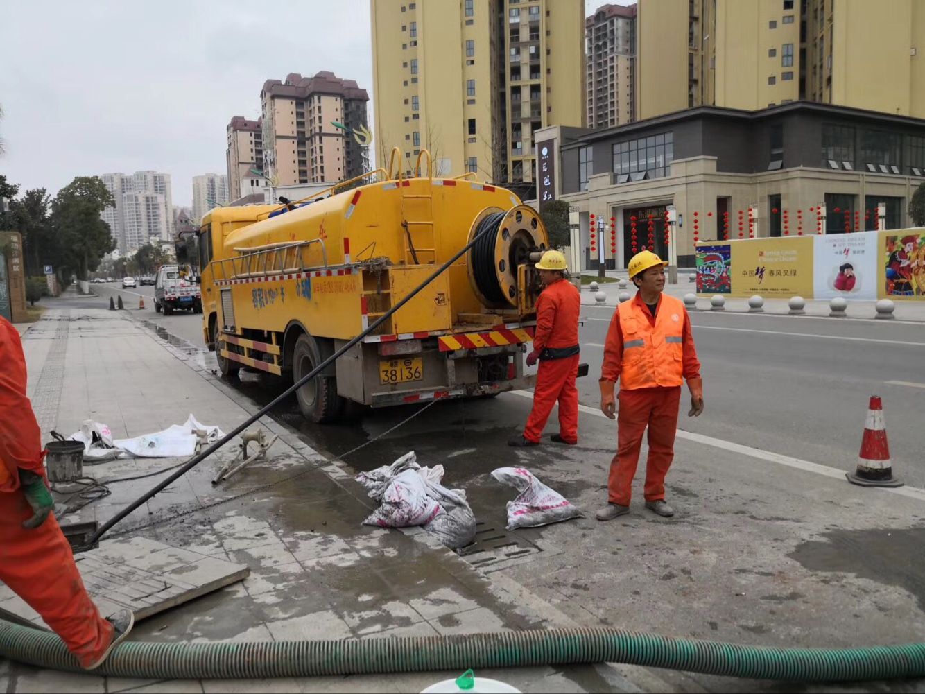 武陵源排污管道清淤-管道清洗