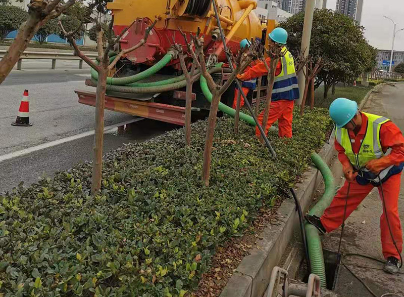 武陵源市政管道清淤